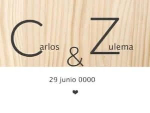 Nuevo álbum de bodas personalizado en estilo minimalista, ideal para novios que buscan elegancia.