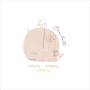 Dúo de álbumes infantiles con ilustraciones suaves y colores pastel para niños pequeños.