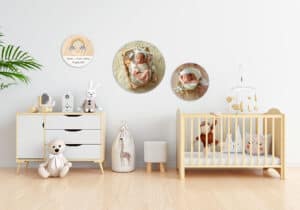 Dulces recuerdos con álbumes personalizados para bebés y niños pequeños.
