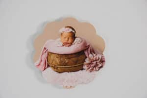 Nuevo álbum para bebés en tonos pastel y elegante, ideal para guardar recuerdos infantiles.