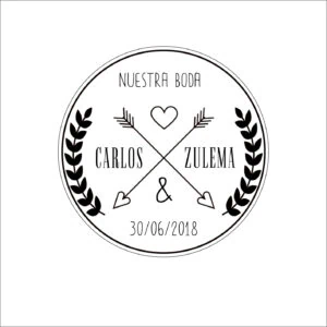 Personalizado álbum de bodas, diseño de etiqueta para recuerdos de matrimonio, invitaciones y regalos.