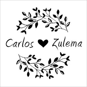 Amor, nombres y corazones en álbum personalizado 3F Álbumes.
