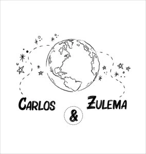 Planificador de álbumes de viaje con tema mundial, ideal para guardar recuerdos y fotos de diferentes países.