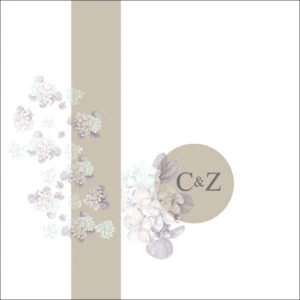 Flores en tonos suaves para álbumes 3F, diseño elegante y personalizado para recuerdos especiales.