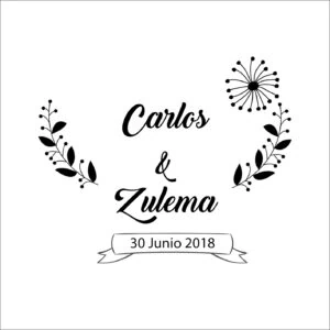 1. Álbum de boda 3F con diseño elegante para recuerdos y momentos especiales.