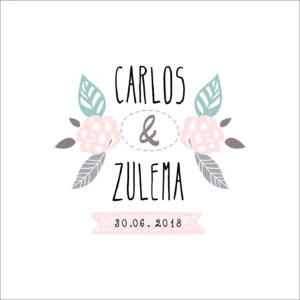 Bodas álbum personalizado diseño floral y elegante para recuerdos especiales.