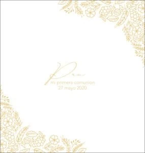 Álbumes de Primera Comunión 3F, diseño elegante y personalizado para recuerdos y eventos religiosos.