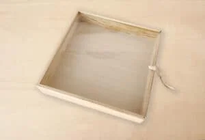 Caja de madera para álbumes de fotos 3F Álbumes, elegante y espaciosa.