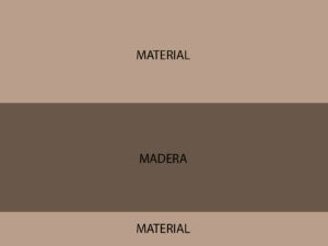 Materiales de álbumes 3F en diferentes tonos de madera y materiales para recuerdos memorables.