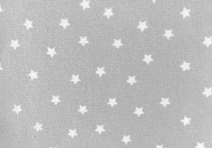Mini estrellas blancas en fondo gris, diseño delicado para álbumes de fotos y proyectos creativos.