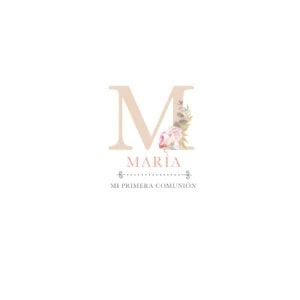 Personaliza álbumes de comunión con diseño elegante y floral para ocasiones especiales en formato 3F Álbumes.