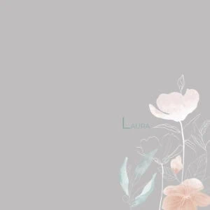 Elegante álbum fotográfico 3F Álbumes con diseño minimalista y floral para recuerdos y momentos especiales.